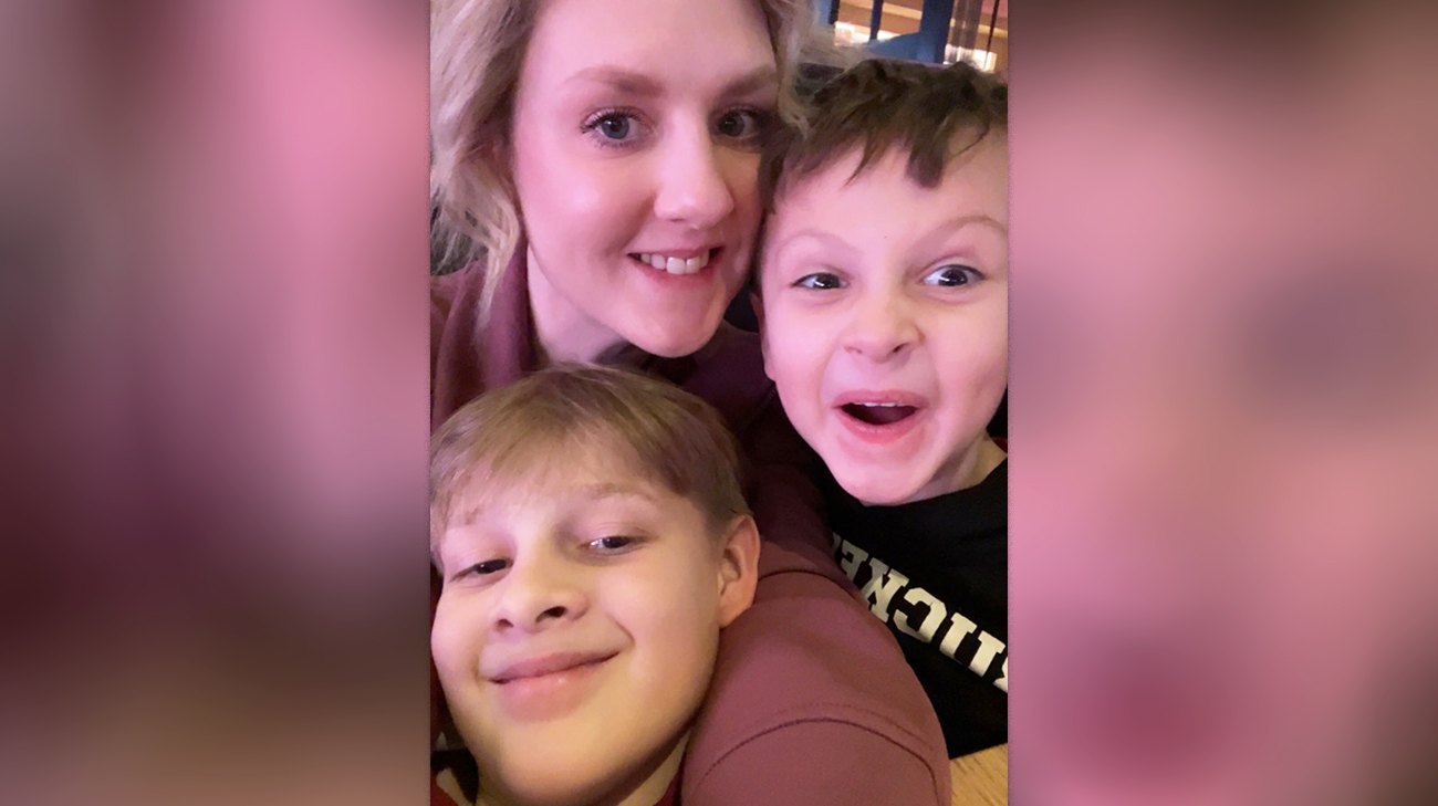 Heather is mom to three young boys. 